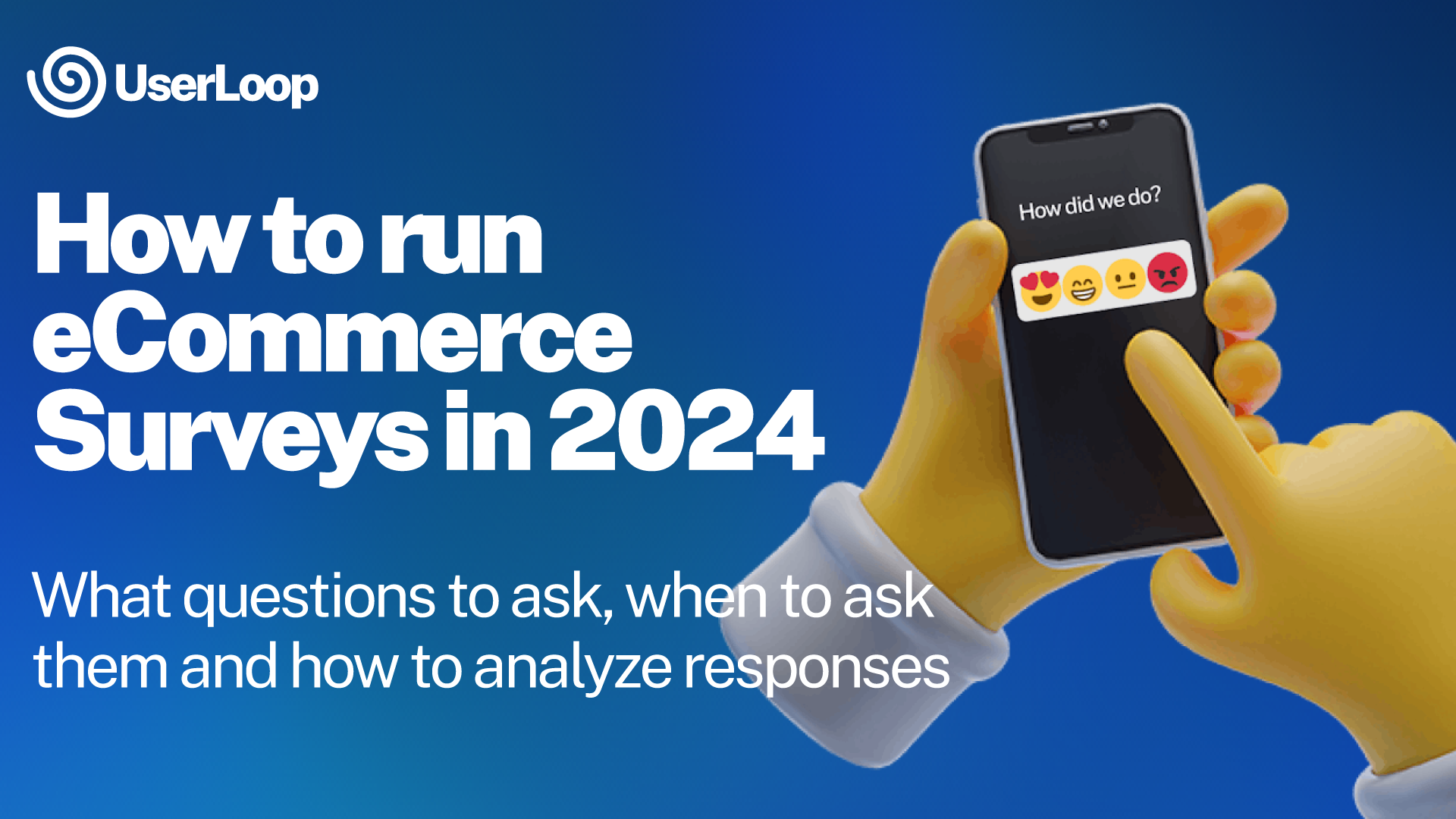 How to run eCommerce Surveys in 2024