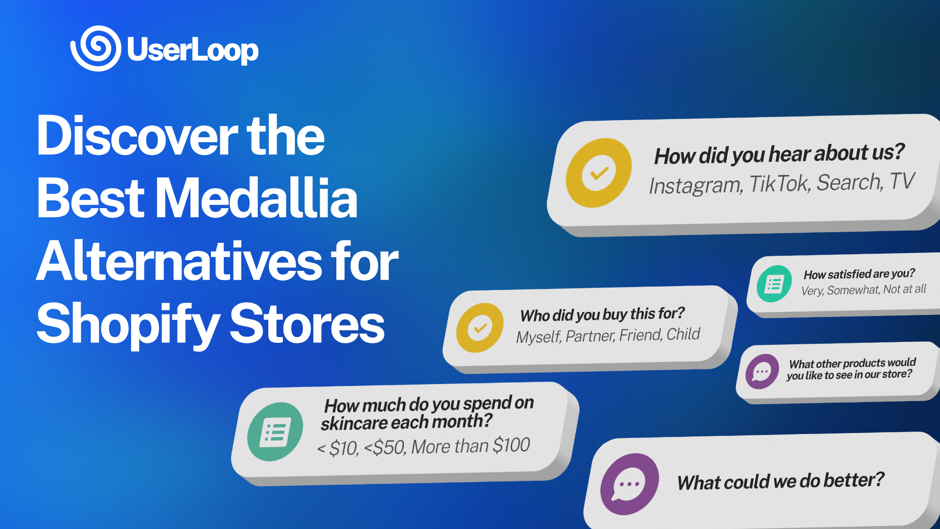 Discover the Best Medallia Alternatives for Shopify Stores